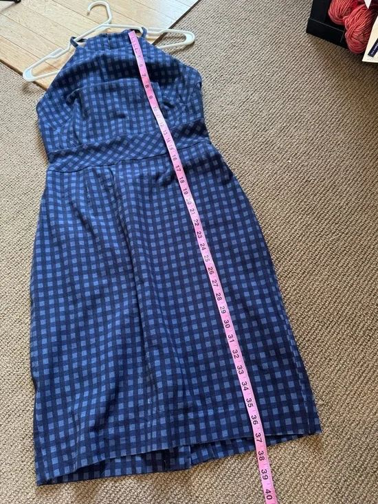BANANA REPUBLIC Gingham Midi Dress - Picture 15 of 15